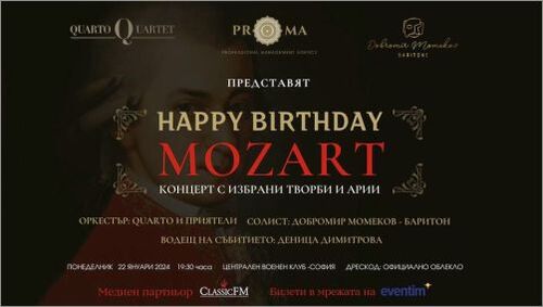 Happy Birthday, Mozart!