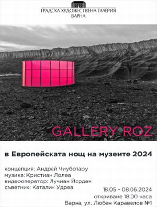 Проектът “Галерия ROZ” от Румъния се включва в Европейската нощ на музеите в Градската художествена галерия - Варна