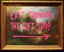 Прожекция на филма на Banksy "Exit through the Gift Shop"