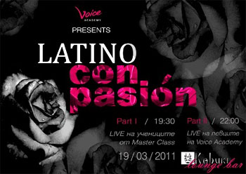 Latino Con Pasion - Live на Voice Academy