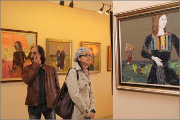 Изложба показва шедьоври на Любен Диманов в Дома на художниците в Пловдив