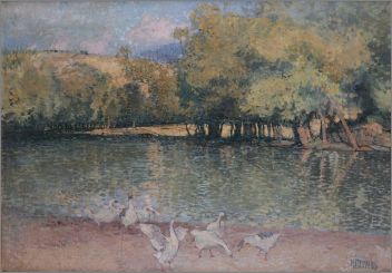 Изложба на Никола Петров (1881-1916) в Софийска градска художествена галерия