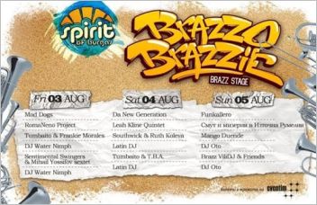 BraZZoBraZZie пускат джаз, суинг, фънк, латино и реге на Spirit of Burgas