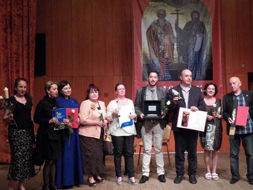 Награди на ІХ Международен фестивал на поезията „Славянска прегръдка“ – 2015 