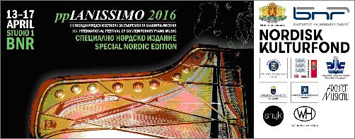 ХIХ Международен фестивал за съвременна клавирна музика ppIANISSIMO 2016 - Специално нордско издание