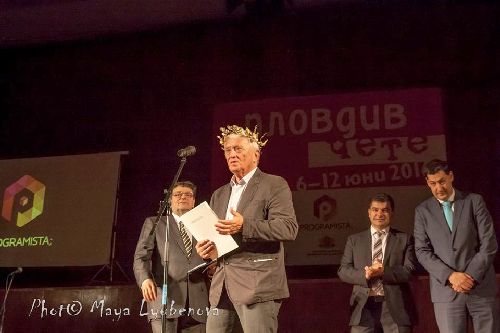 Фестивалът "Пловдив чете" удостои Калин Донков с Орфеев венец