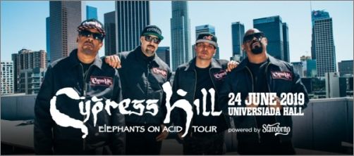 "Cypress Hill" с концерт в София на 24 юни 2019 г.