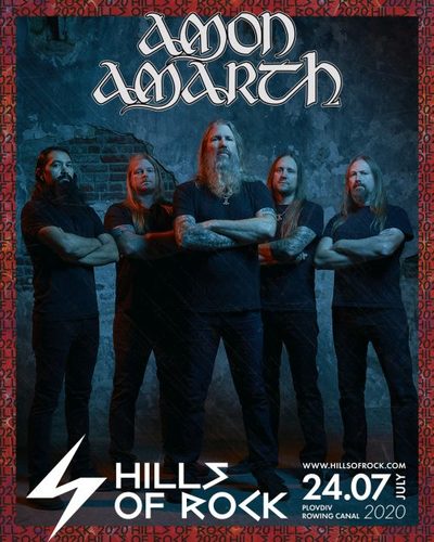 Шведите от “Amon Amarth” свирят в първия ден на “Hills of Rock”