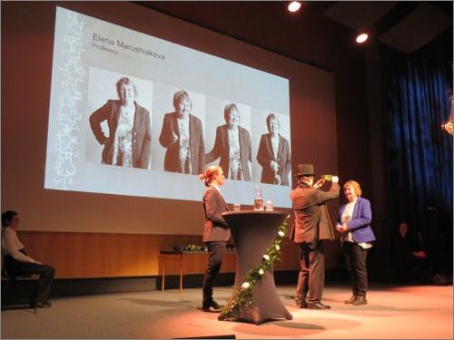 Проф. д-р Елена Марушиакова получи почетната награда на Университета Сьодертьорн в Стокхолм