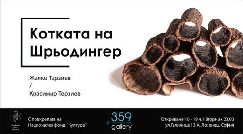Галерия +359 открива сезона с проект на Желко Терзиев и Красимир Терзиев