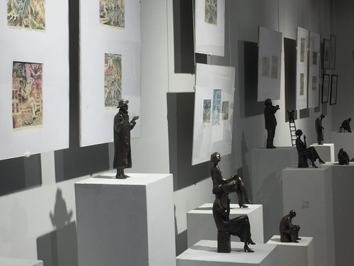 "Да откриеш себе си" - изложба на Никола Личков - скулптура, и Милен Личков - графика