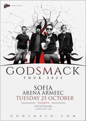 Godsmack обявиха втори концерт у нас