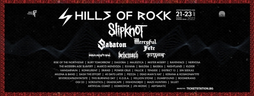 50 групи ще свирят на Hills of Rock 2022 в Пловдив