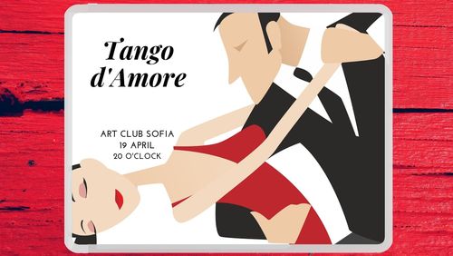 Tango d'Amore на сцената на Art Club Sofia