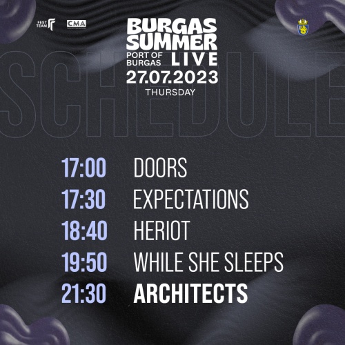 Burgas Summer Live обяви пълната си програма по часове за концертите си през юли и август