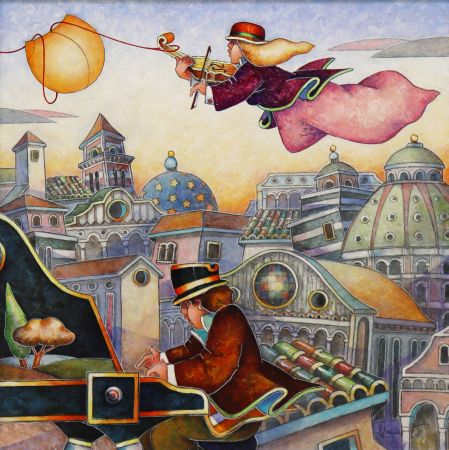 "Светът на операта в картини" - изложба живопис на 15 български и италиански художници: 2