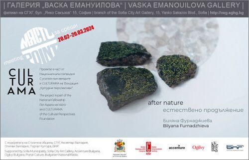 „AFTER NATURE  / Eстествено продължение” - изложба на Биляна Фурнаджиева