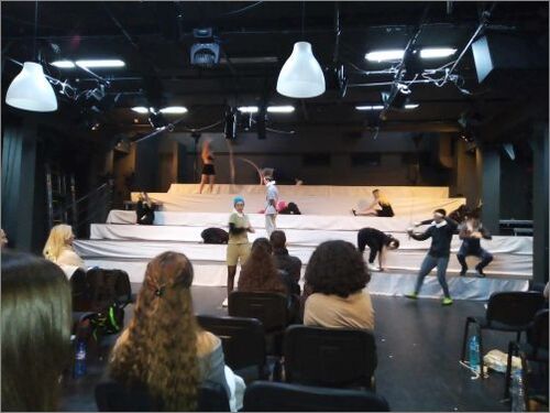 „Час по Хамлет“ в Учебен театър НБУ се играе вече една година