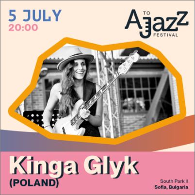 Полската басистка Кинга Глик и нейната банда в Международния A to JazZ Festival