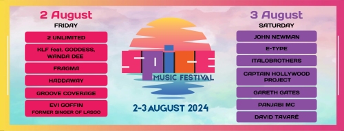 Фестивалът Spice Music в Бургас предстои на 2 и 3 август 2024
