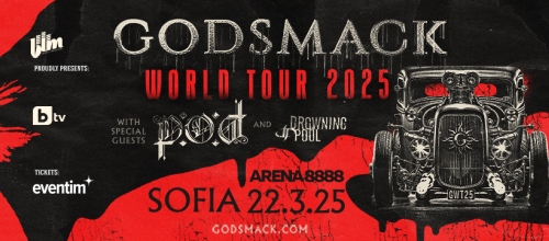 В продажба са последните билети за концерта на Godsmack в София