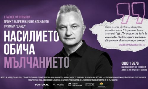 Национална кампания "Насилието обича мълчанието"