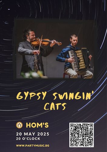 Gypsy Swingin' Cats - виола и акордеон на брега на езерото Ариана