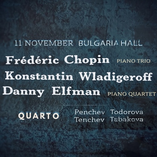 Шопен – Владигеров – Елфман“ - 11 ноември (вторник), 19:00 ч., Зала „България“