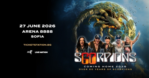 Scorpions с юбилеен концерт в София през юни