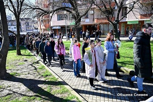 Възпоменателни прояви в Сливен за почитане на 153 години от смъртта на  Васил Левски