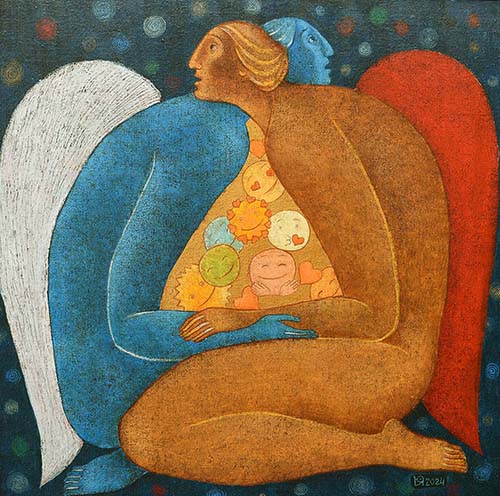 Галерия "Възраждане" представя Юлия Станкова и нейните "Емотикони на душата II"