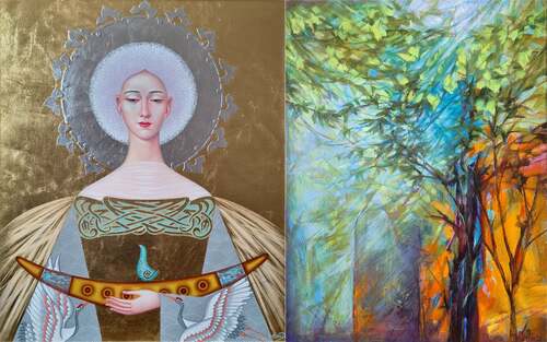 "ОТВЪД  ВИДИМОТО" - изложба живопис на ЕВА ДИМИТРОВА и ВЕНЕЛИН ФОТЕВ - 16.04. - 09.05.2026