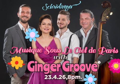 Музика под небето на Париж с Ginger Groove
