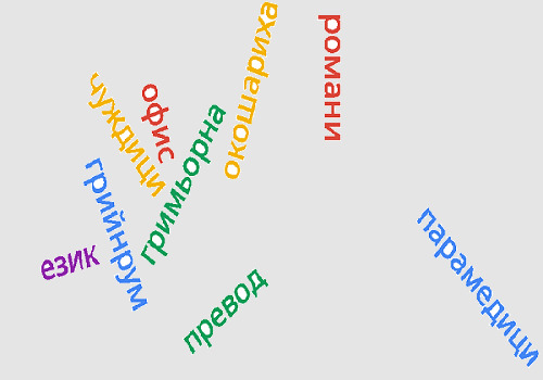 А какво да ги правим ония думи,