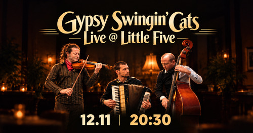 Gypsy Swingin’ Cats Live @ Little Five, 12.11