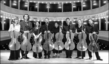 Концерт на осем виолончелисти от Буве и оркестъра на БНР